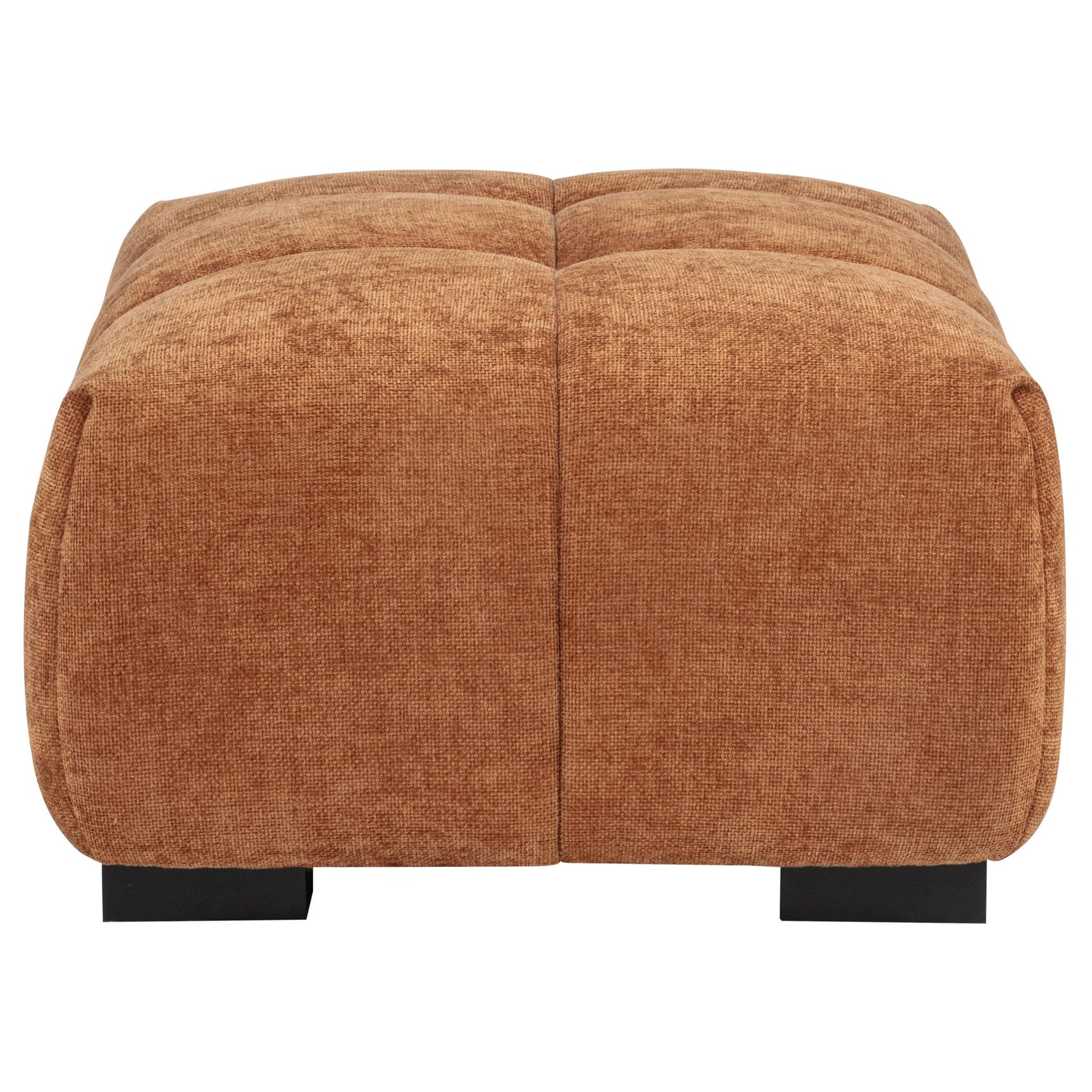 Octavia Ottoman tufted surface close-up
