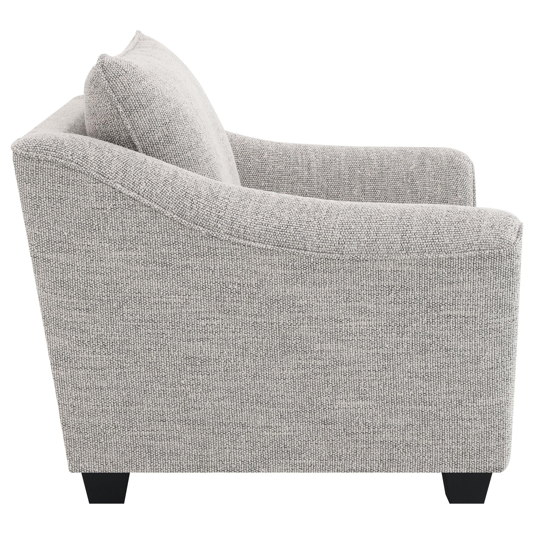 Tomkins Boucle Chair angled view