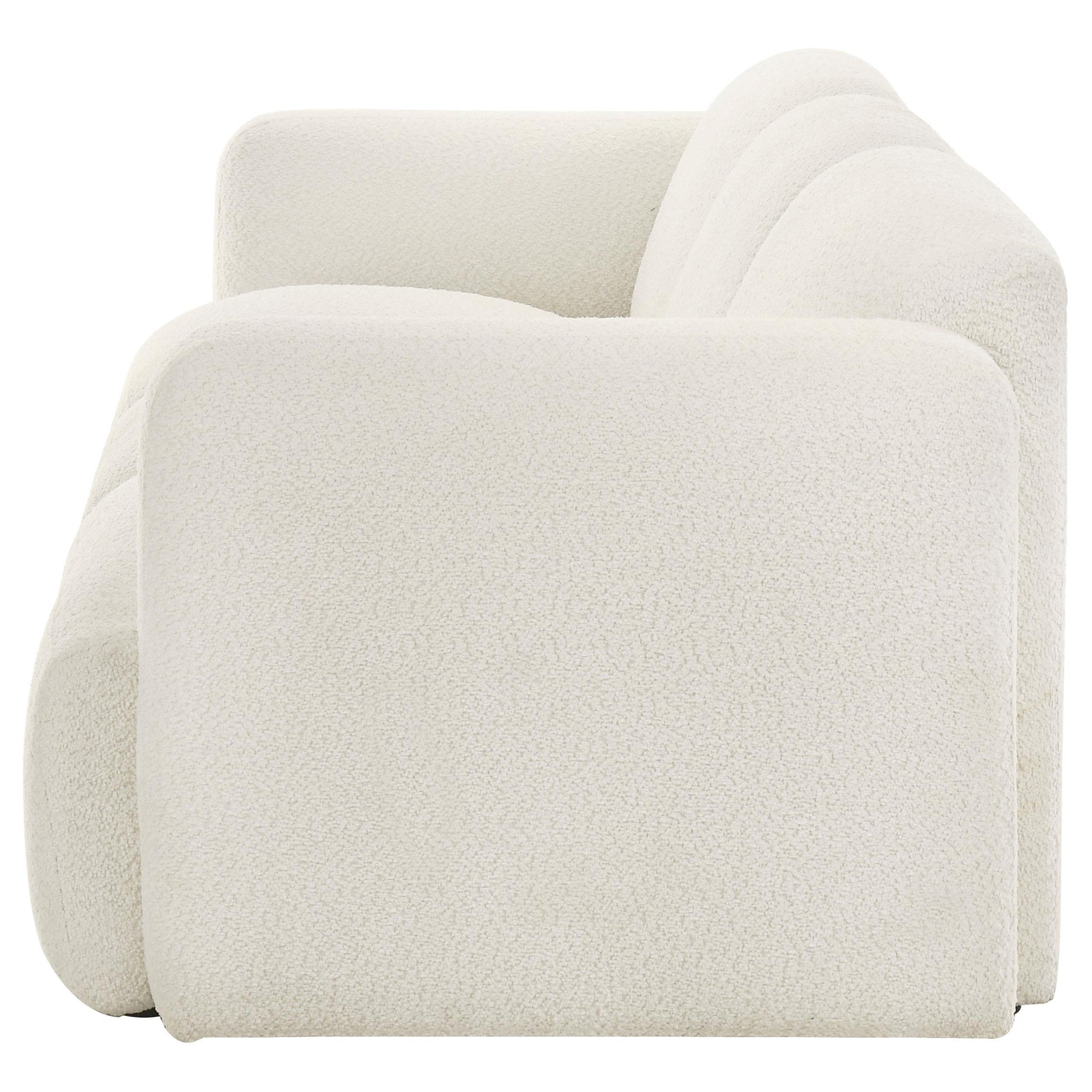 Another main view of Dorset white fabric sofa