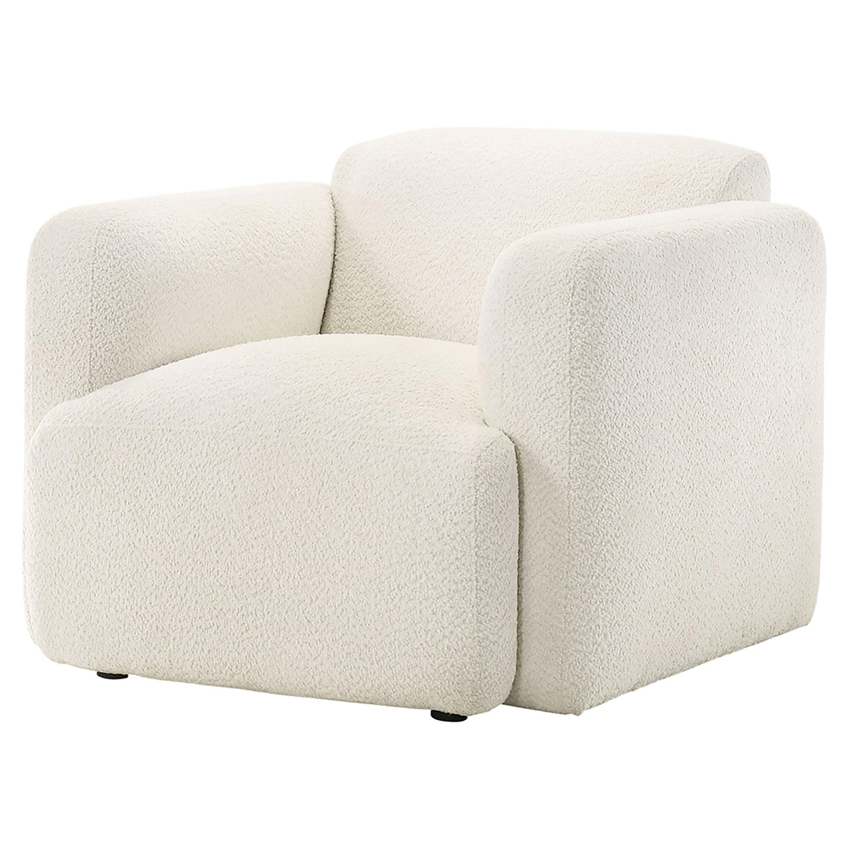 Dorset accent chair detailed fabric texture