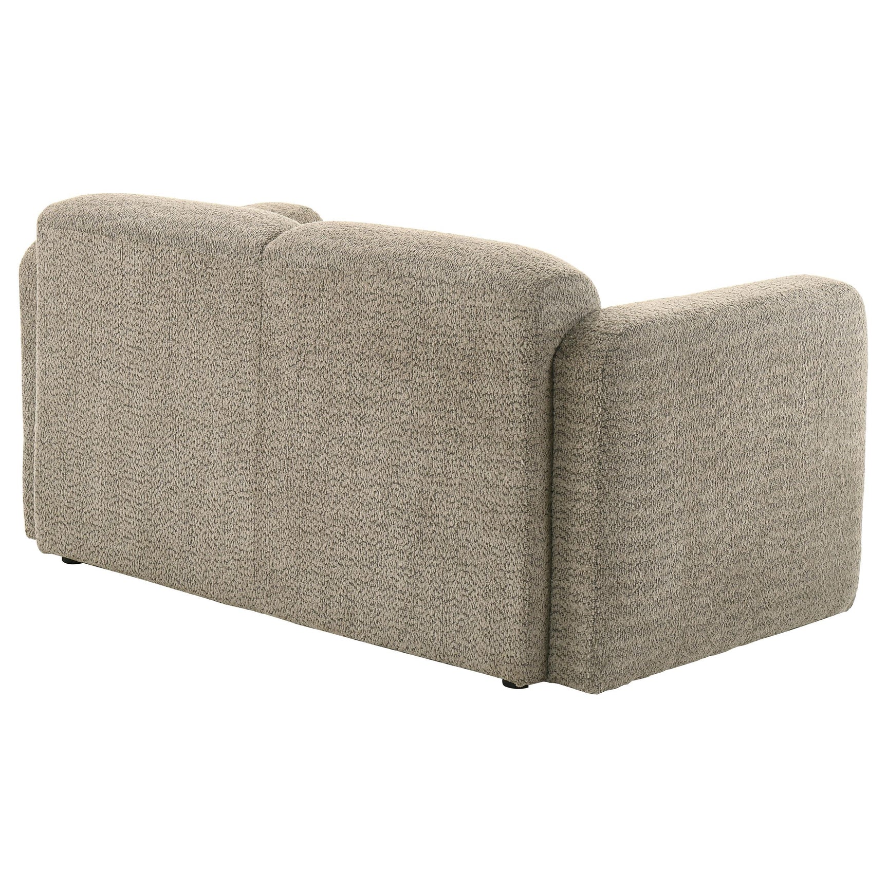 Dorset loveseat angled shot in living room