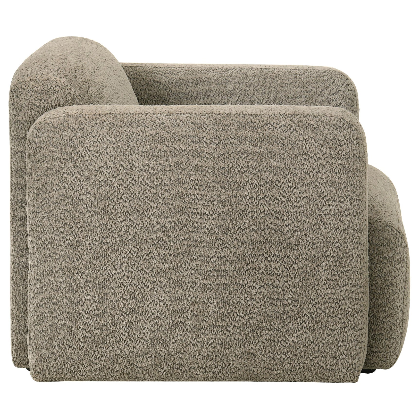 Pocket coil seat construction inside Dorset chair