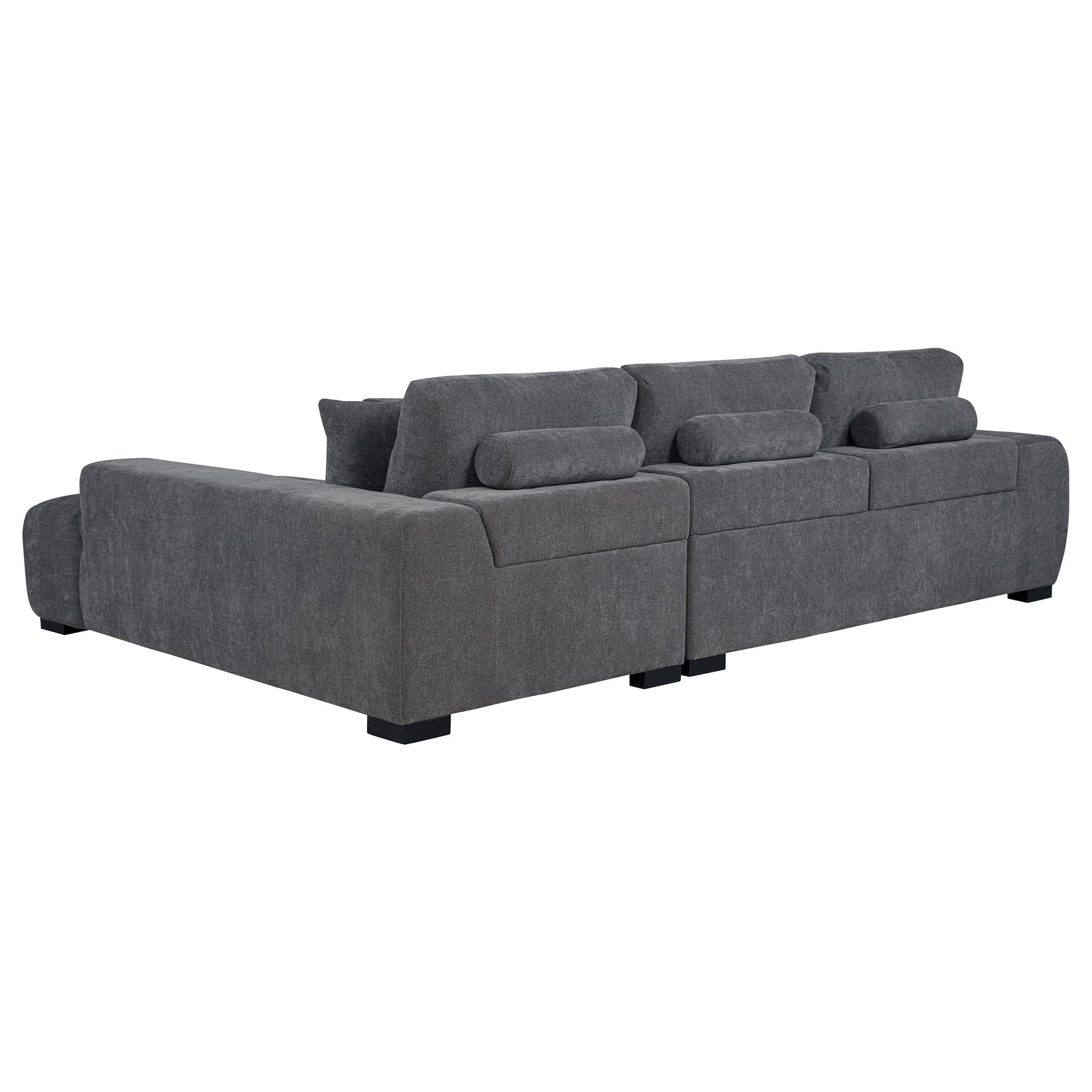 Octavia Upholstered Sectional Chaise Sofa main angled view