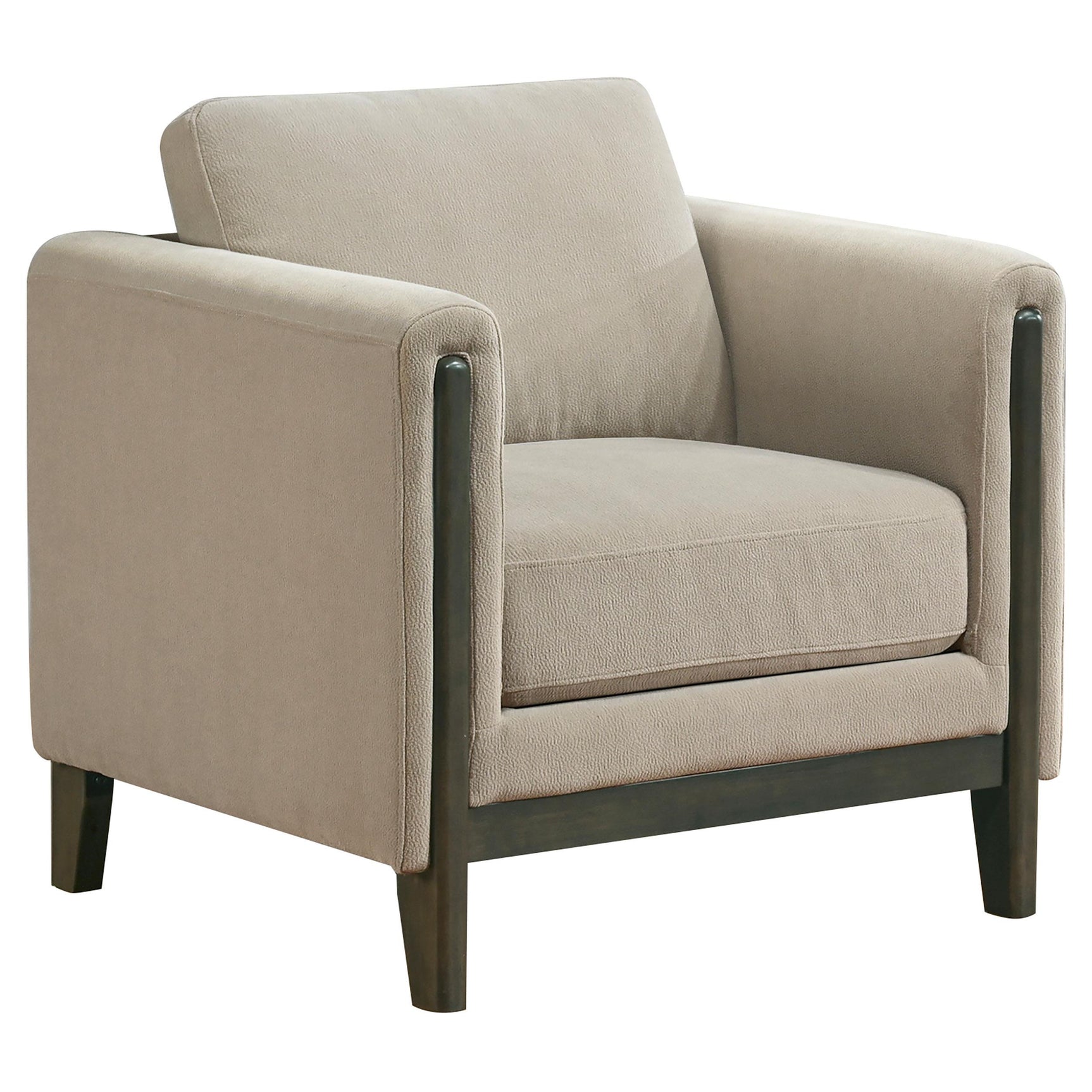 Islington taupe sofa set stitching detail