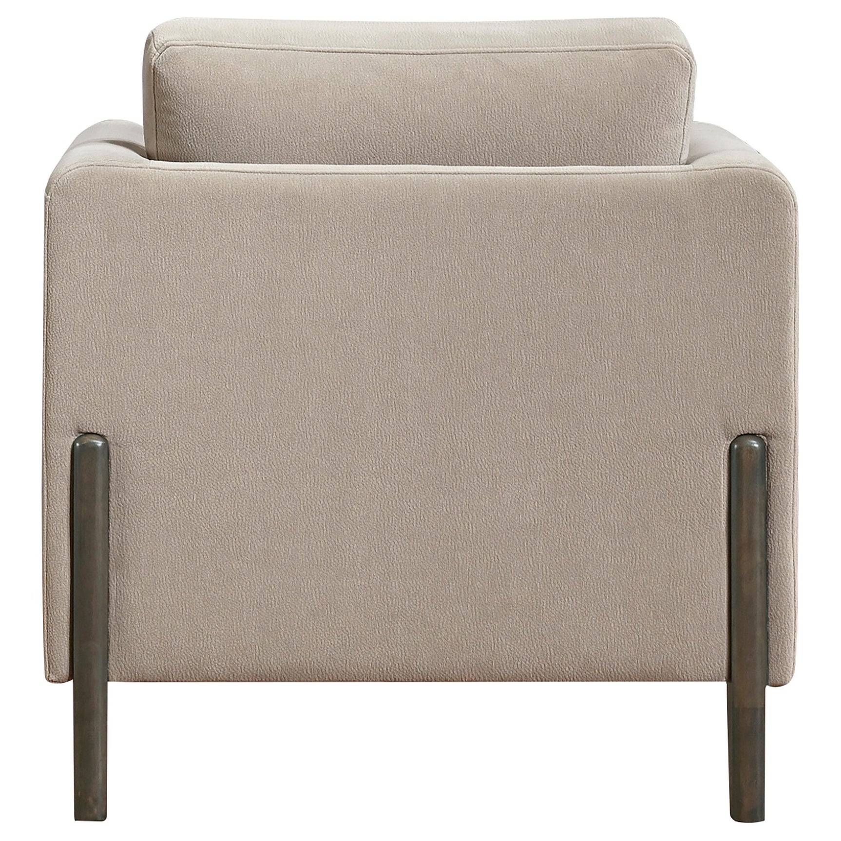 Islington accent chair angled side view