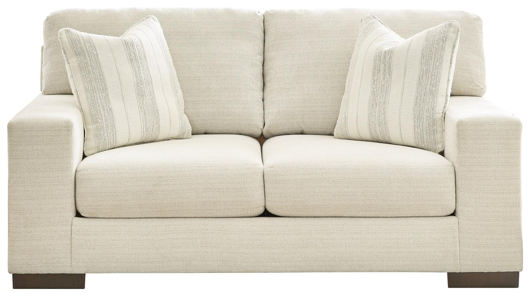 Maggie Birch Chenille Loveseat side view