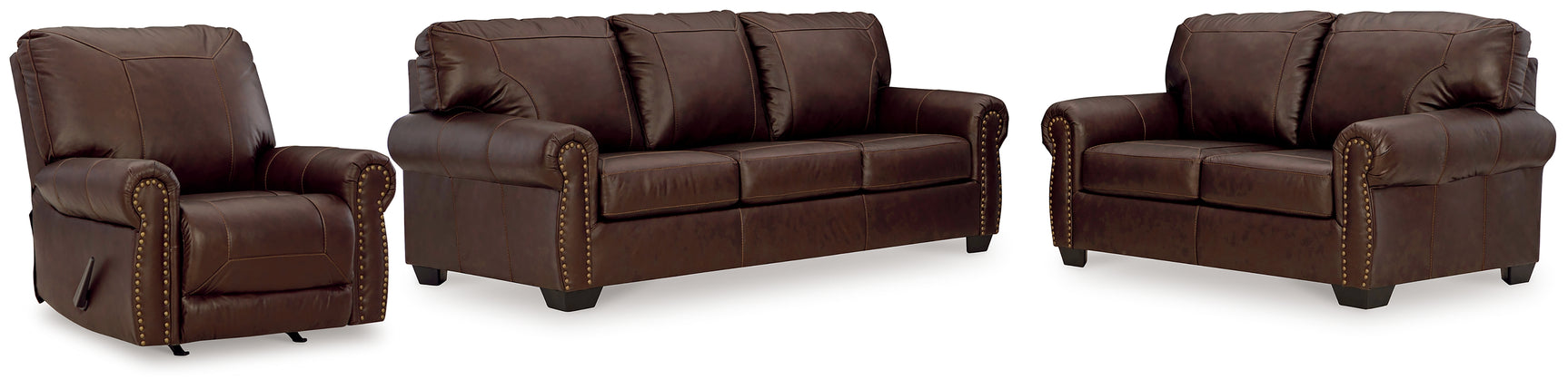 Colleton loveseat head-on view
