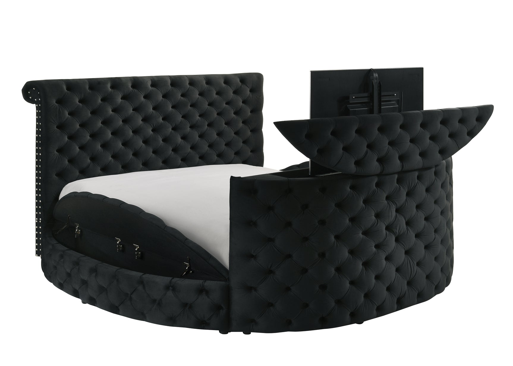 Voltare Storage Rails left side black finish