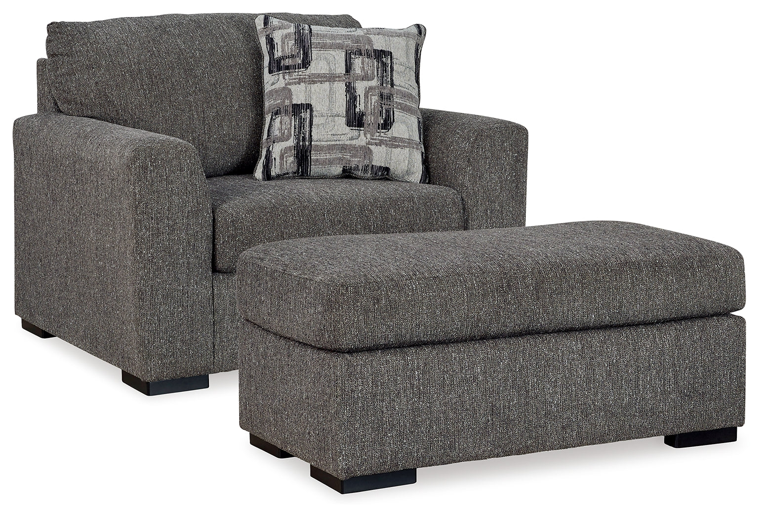 Gardiner pewter chair front view