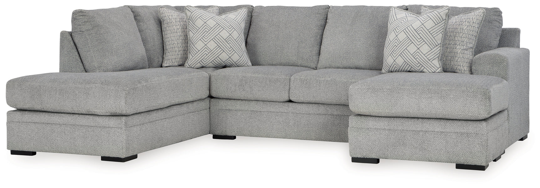 room view of Casselbury Cement 2-Piece Sectional with Ottoman sectional sofa