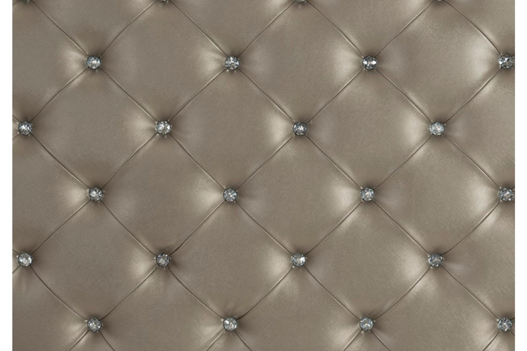 Avondale Gray Upholstered Tufted Panel Bedroom Set bed main view