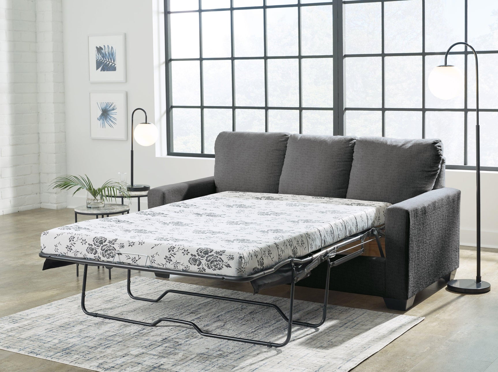 Rannis Sofa Sleeper fully open position