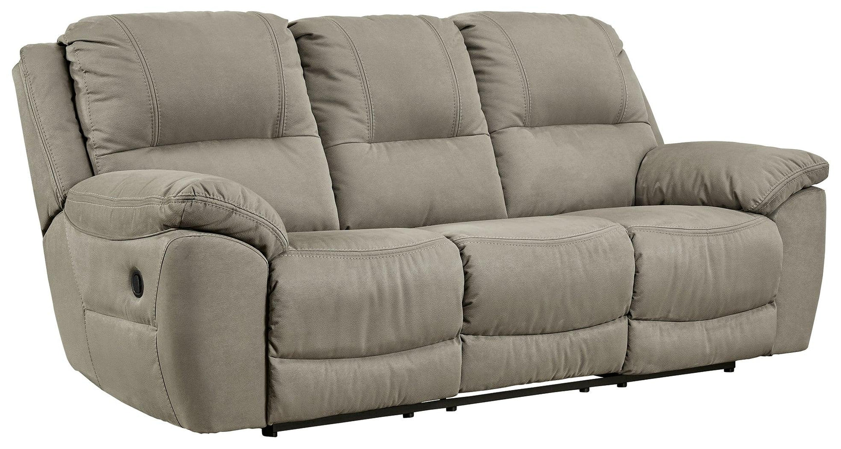 Next-Gen Gaucho Reclining Sofa angled closed position