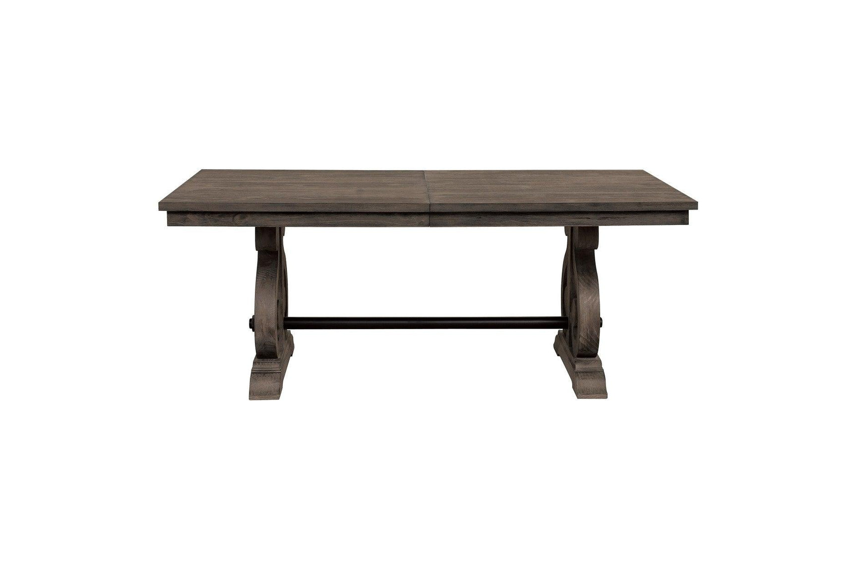 Dining room view of Toulon Dark Oak Rectangular Dining Set