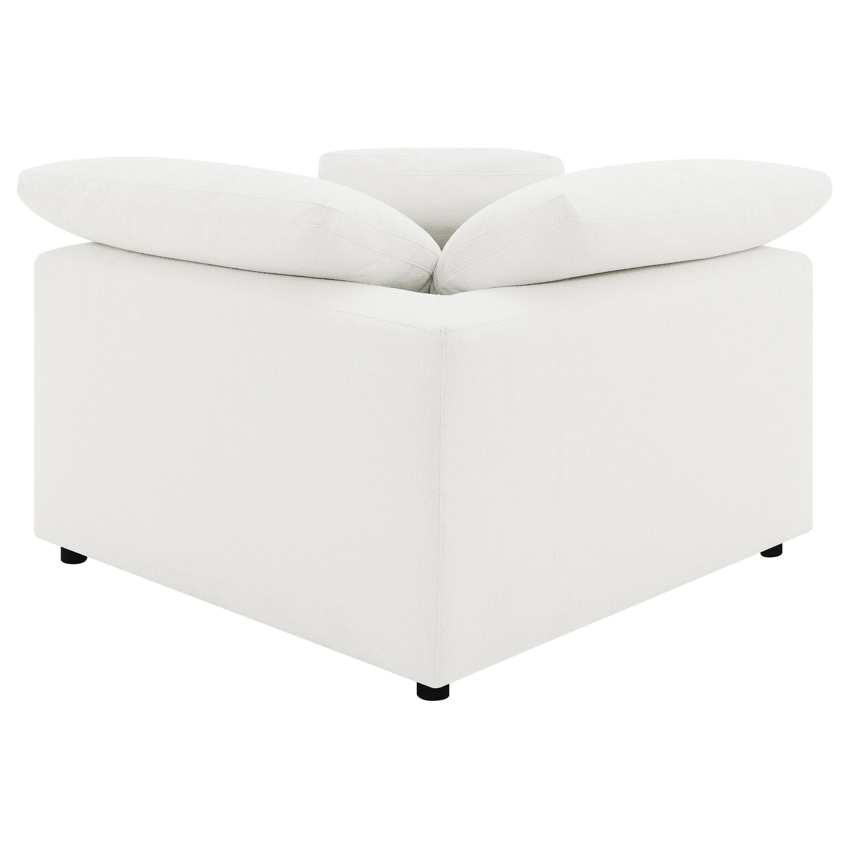 Detail shot of Raleigh sectional cushions