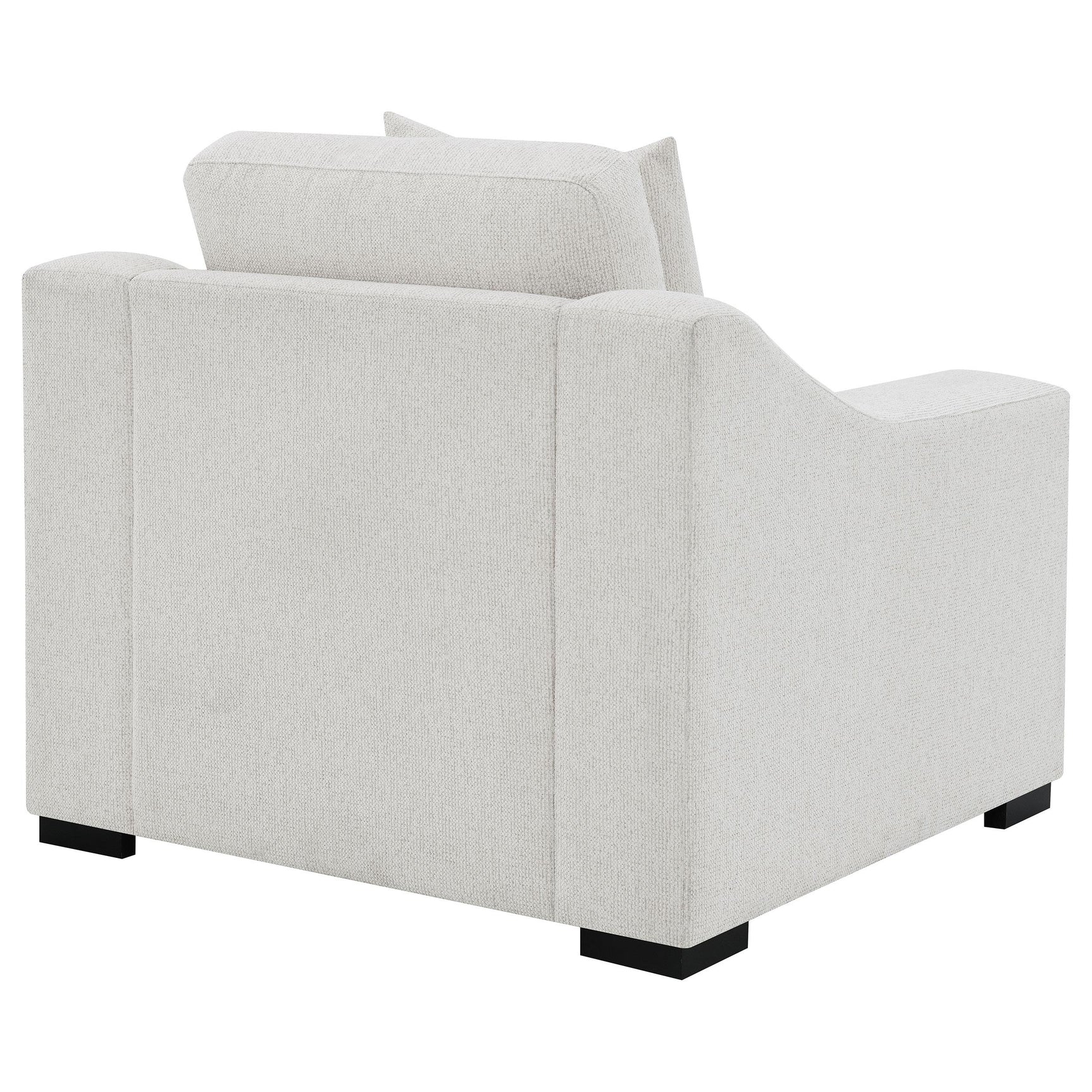 Matching accent pillow on Ashlyn chair