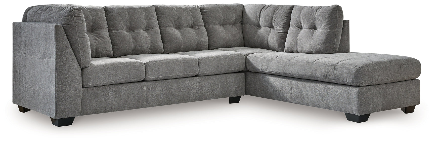 Detail close-up of Marleton sectional fabric and design