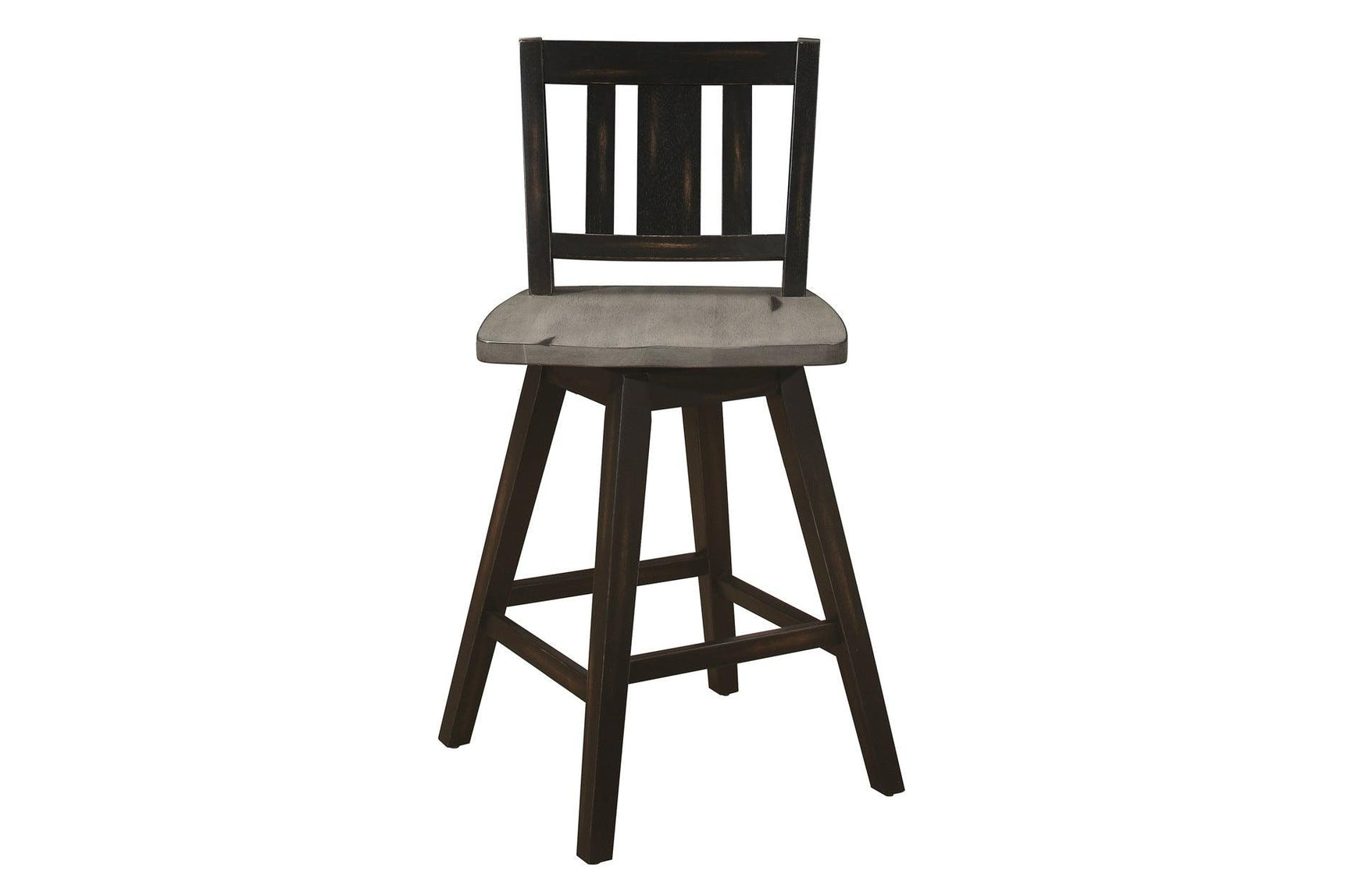 Swivel side chair front angle