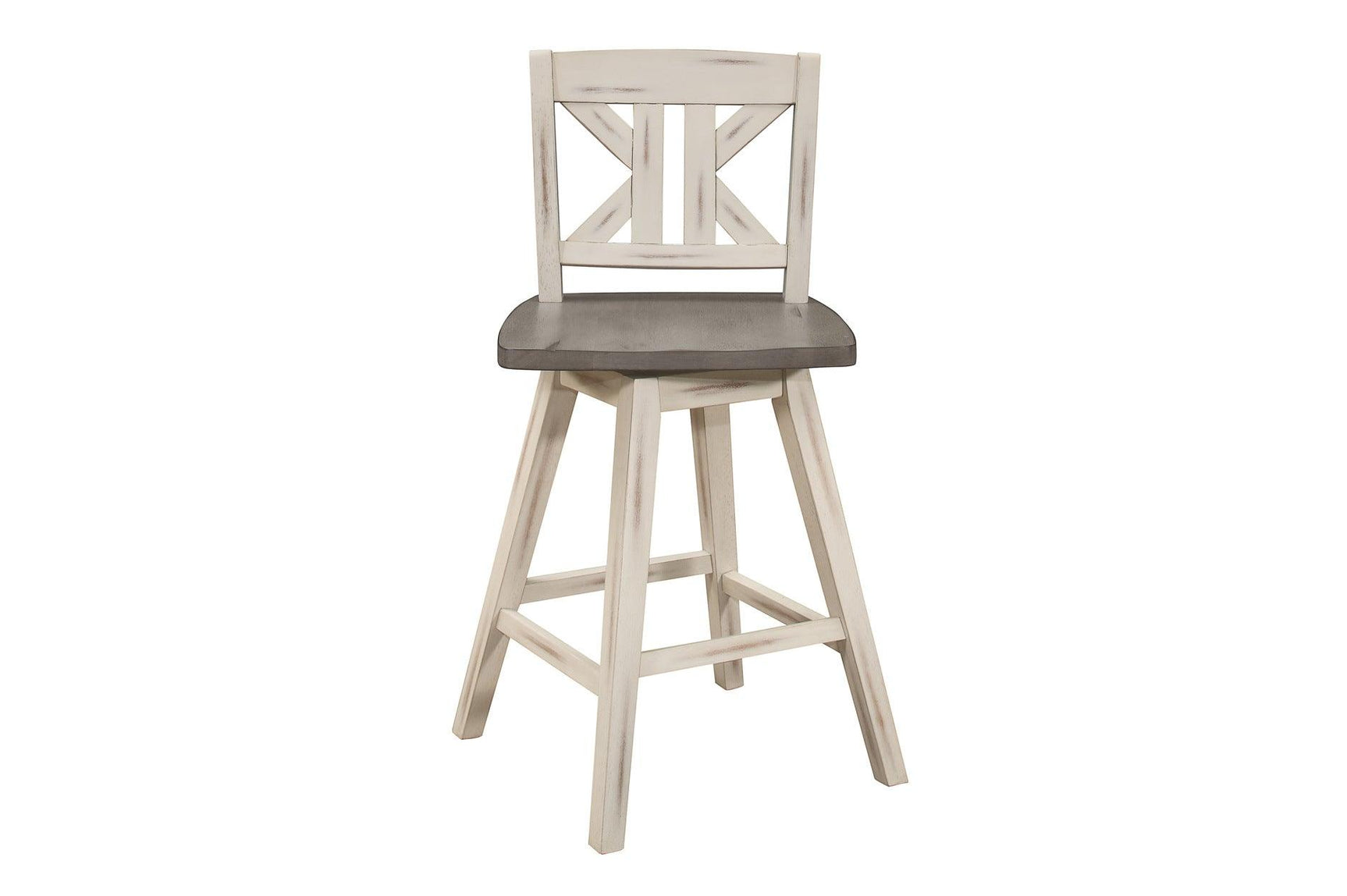 Swivel side chair from Amsonia White Sand set