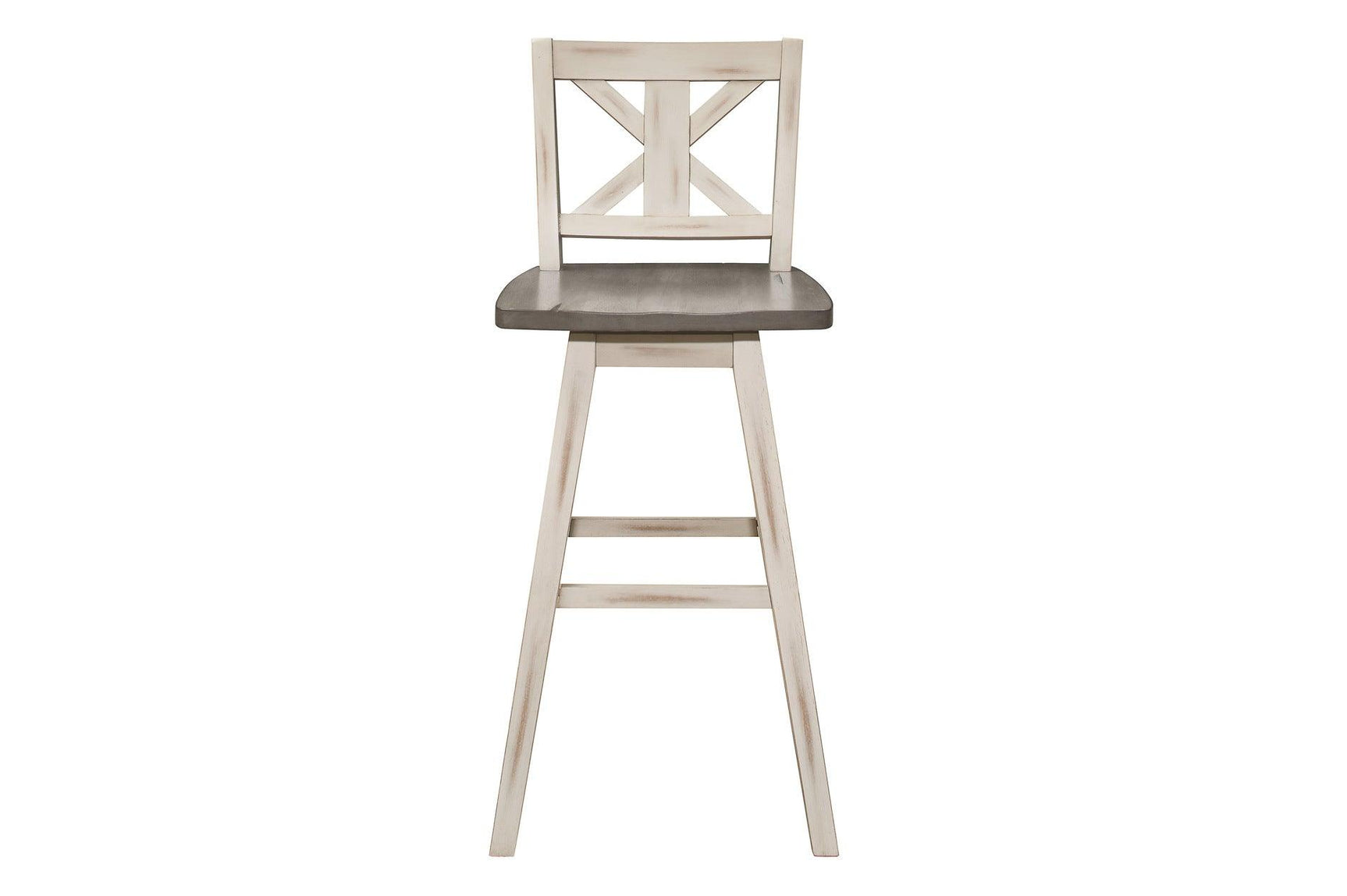 main view of Amsonia White Sand Rectangular Counter Height Set furniture