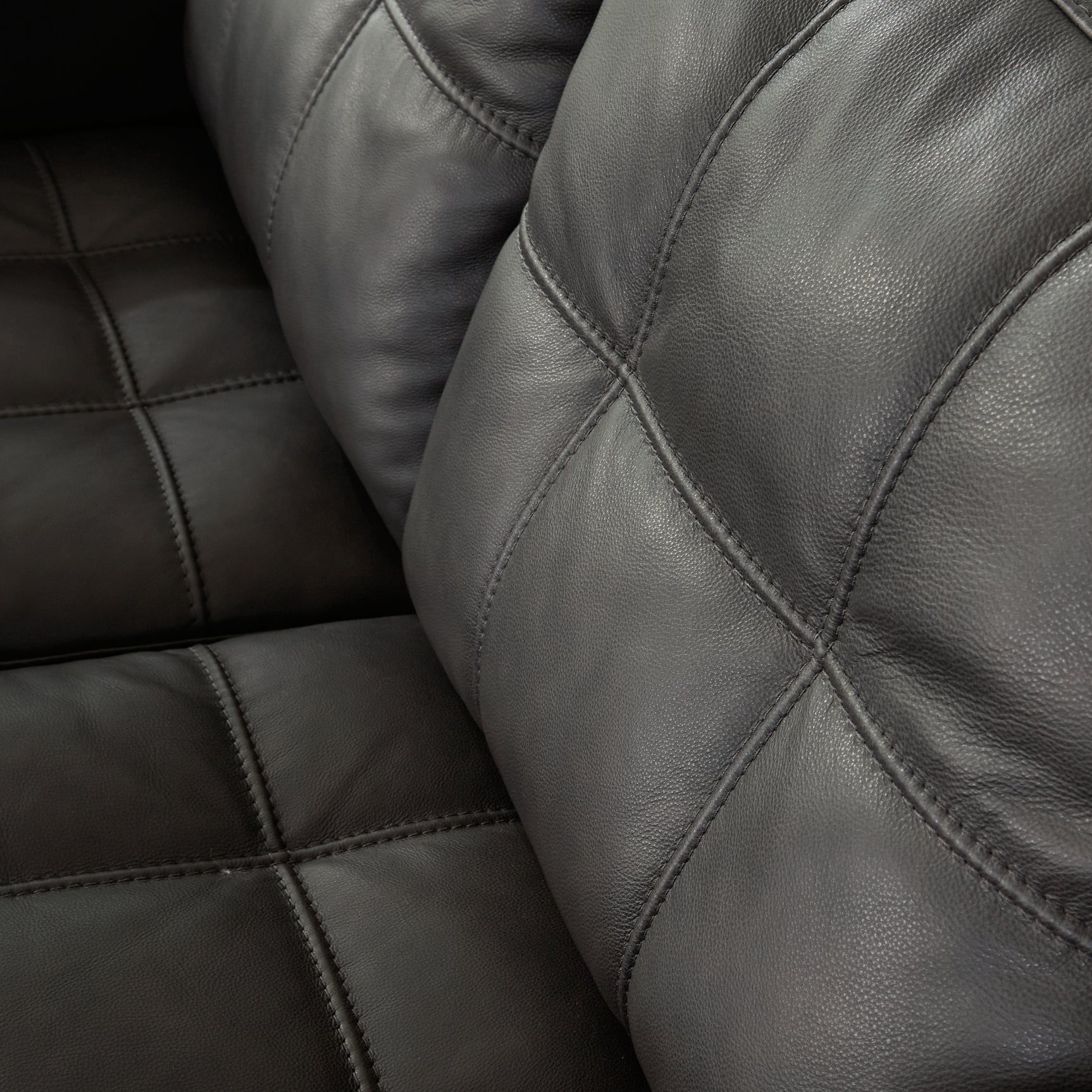 main view of Luigi Thunder Sofa, Loveseat, Chair and Ottoman furniture