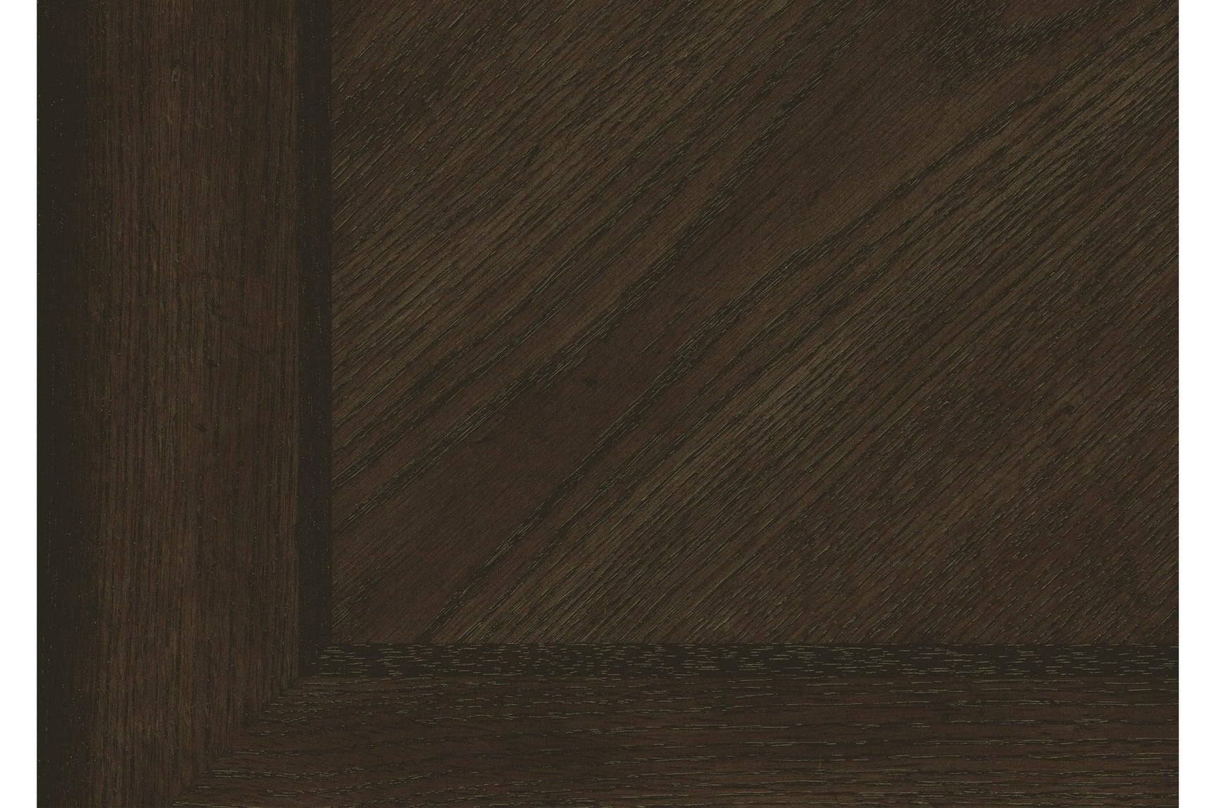 Detail of table wood grain and finish