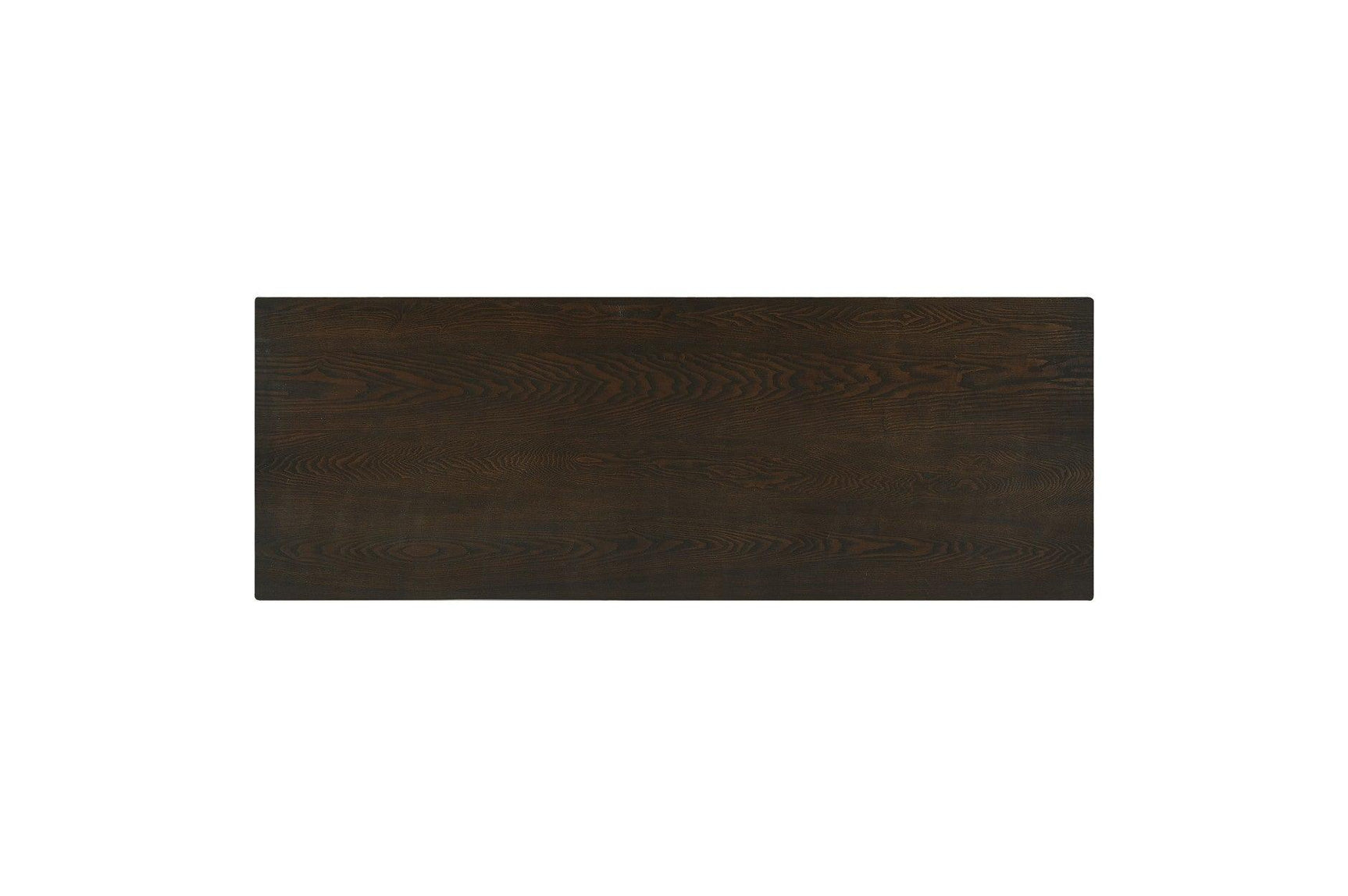 Top view of counter height table surface