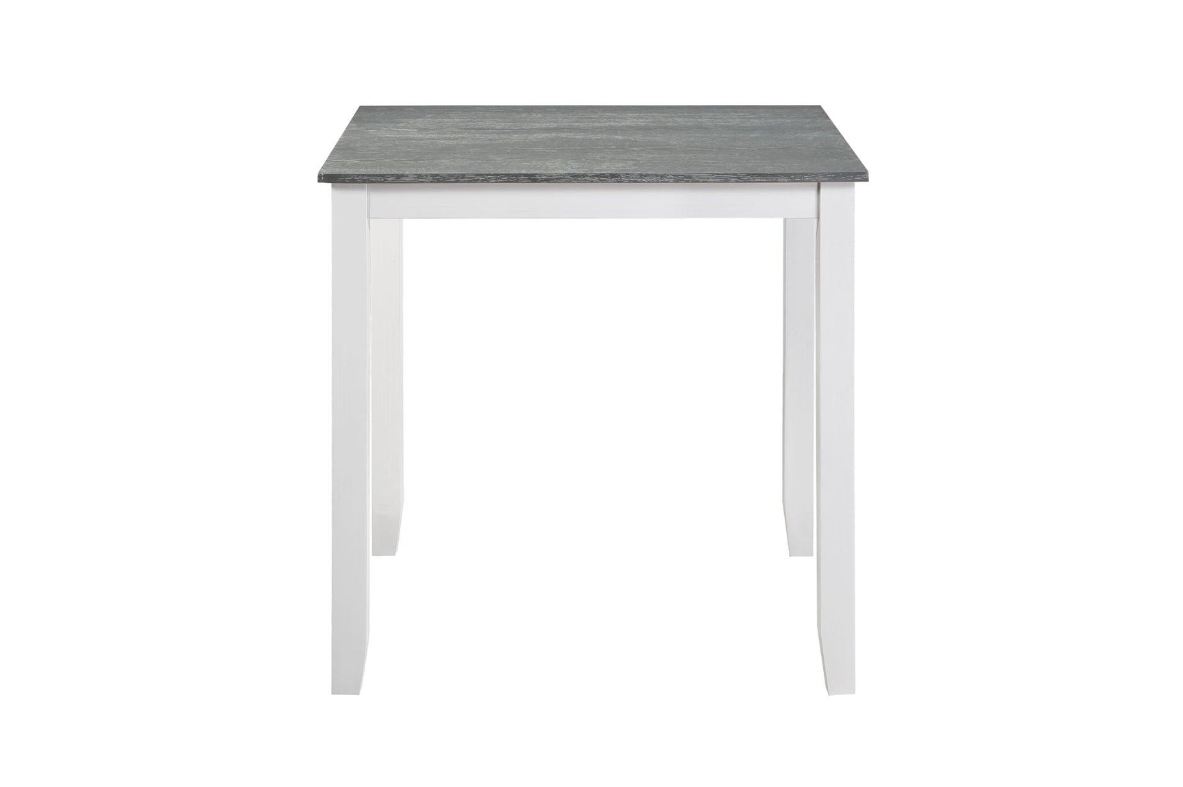 close-up of table surface on Lowell square counter height dining set