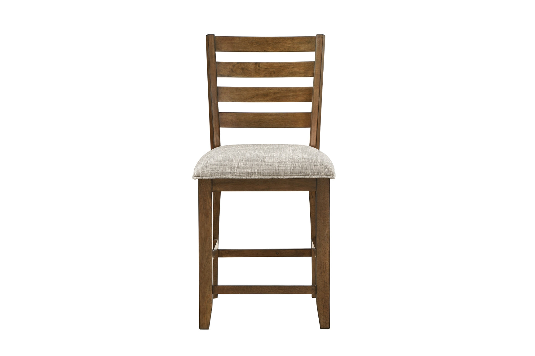 Tigard Brown Counter Height Side Chair side view