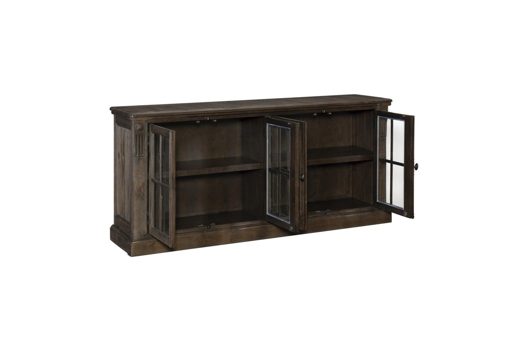 Gloversville Neutral Fabric Rectangular Dining Room Set main view