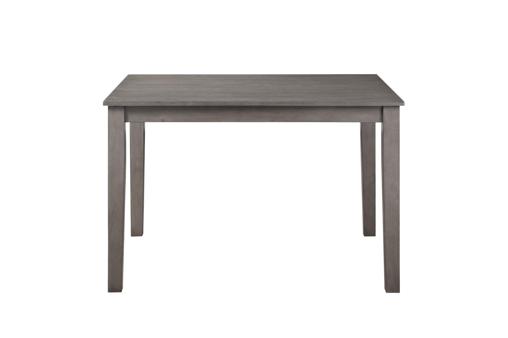 Room view showing Lovell Gray Fabric Rectangular Dining Set