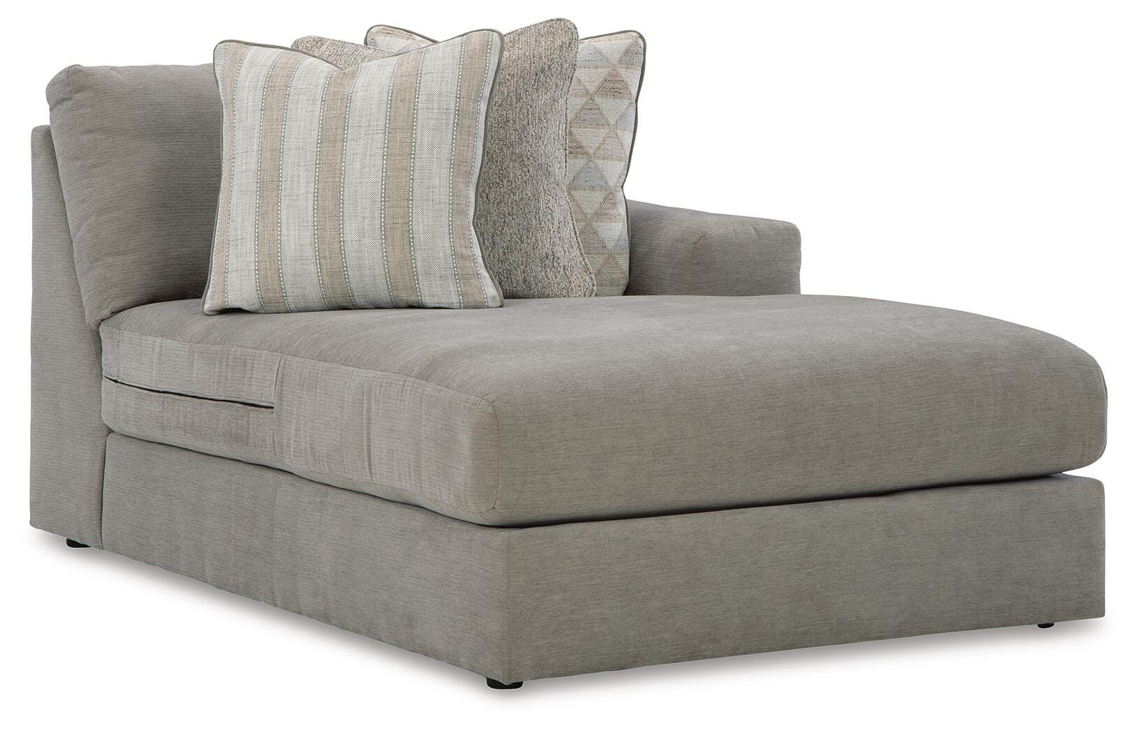 Avaliyah Ash Chenille 4-Piece Sectional - image 3