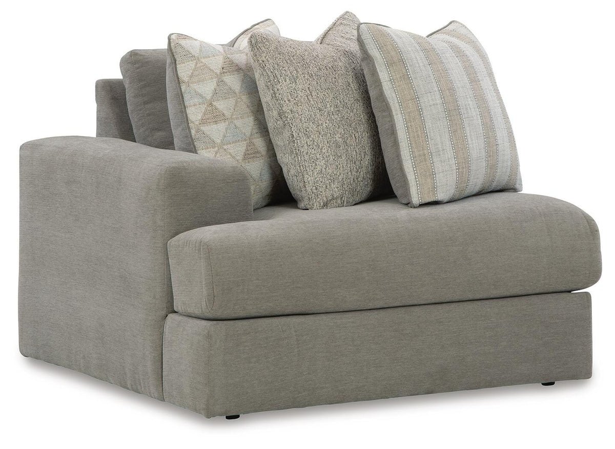 Avaliyah Ash Chenille 4-Piece Sectional - image 9