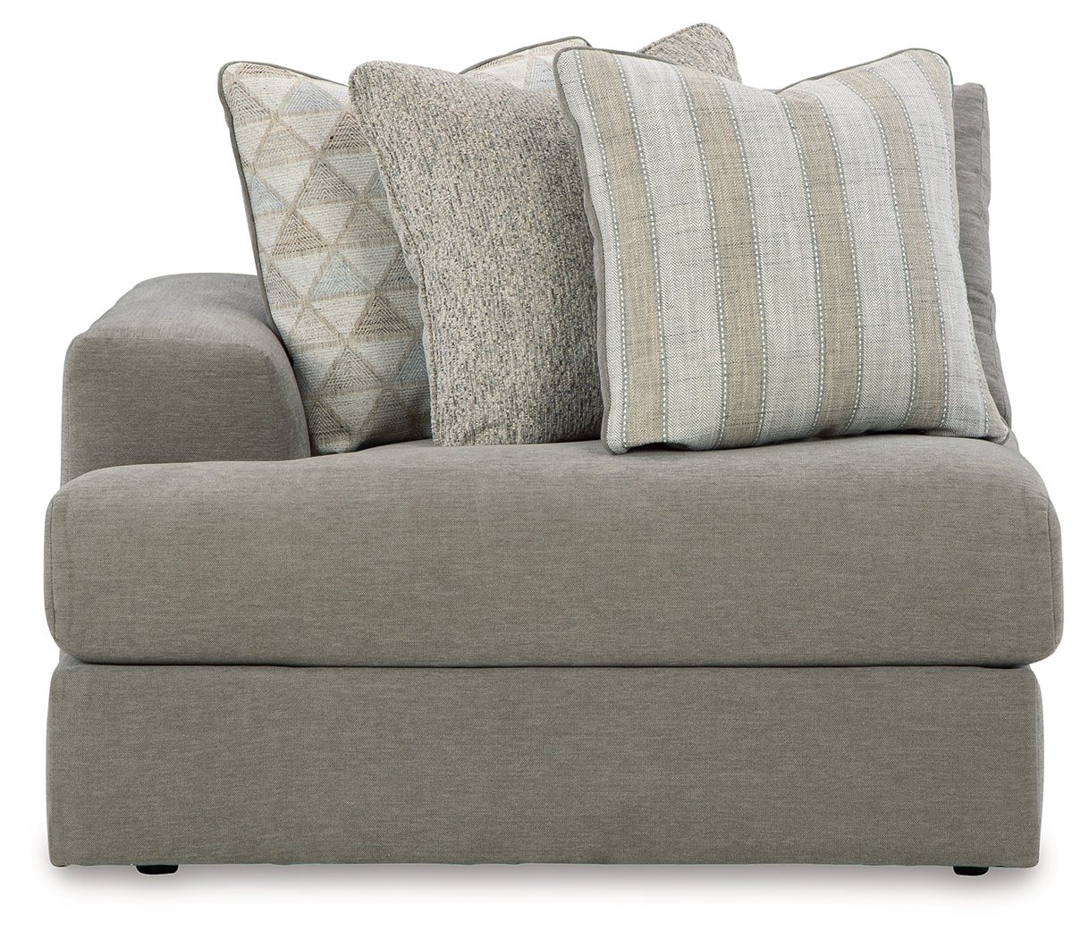 Head-on main view of Avaliyah Ash 4-Piece Sectional Sofa