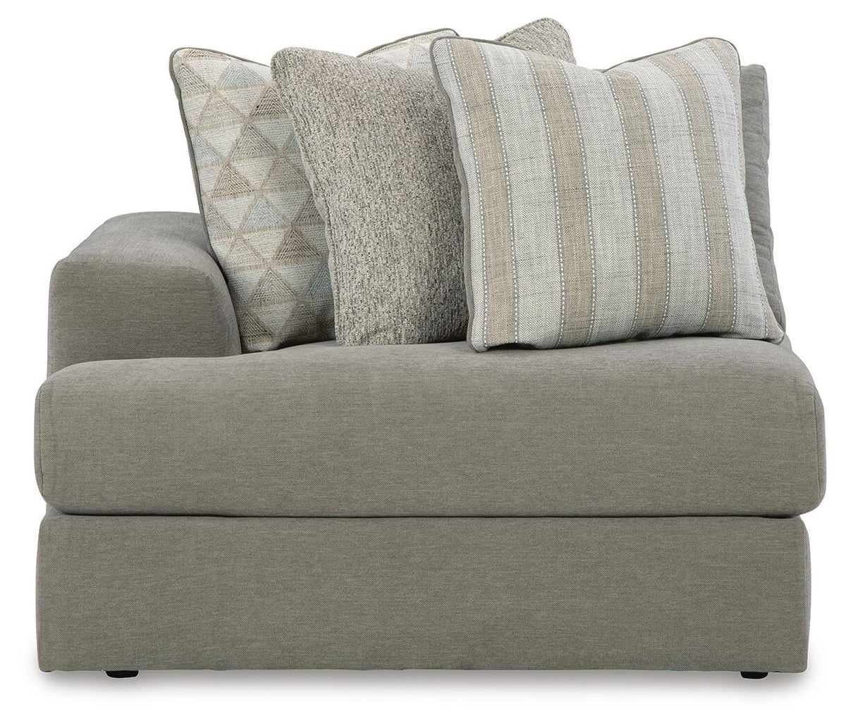 Avaliyah Ash Chenille 4-Piece Sectional - image 8