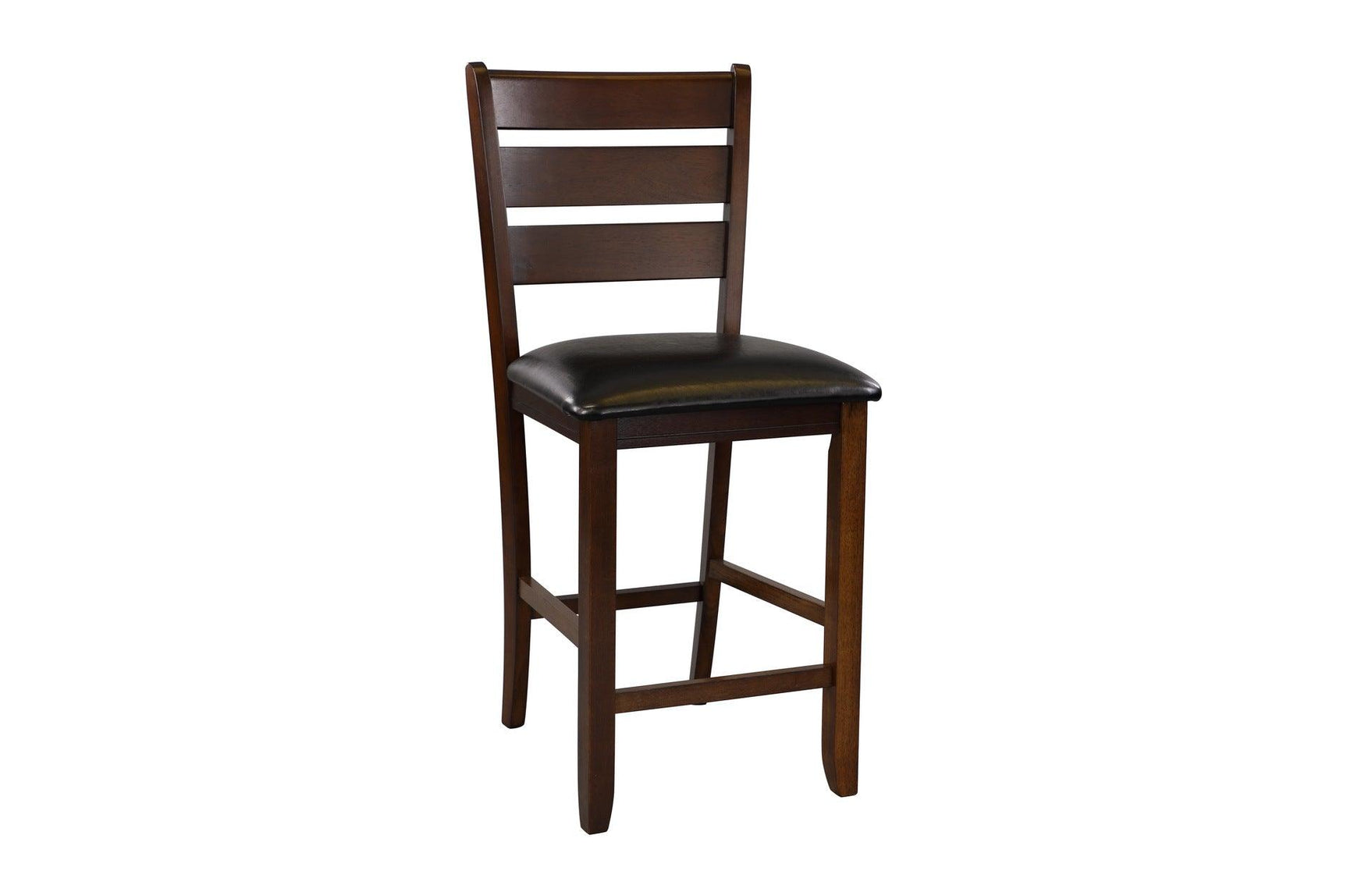 side angle of Ameillia brown black dining furniture