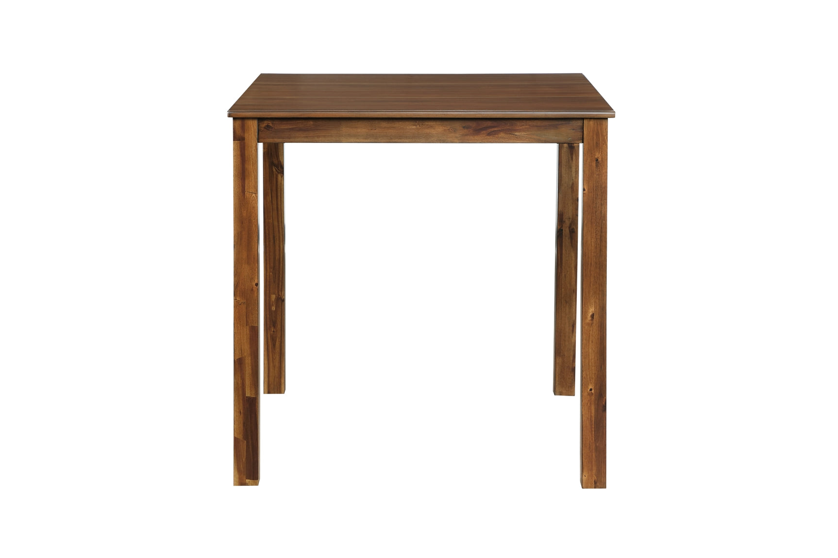 detail view of Stowe Light Brown Counter Height Set furniture