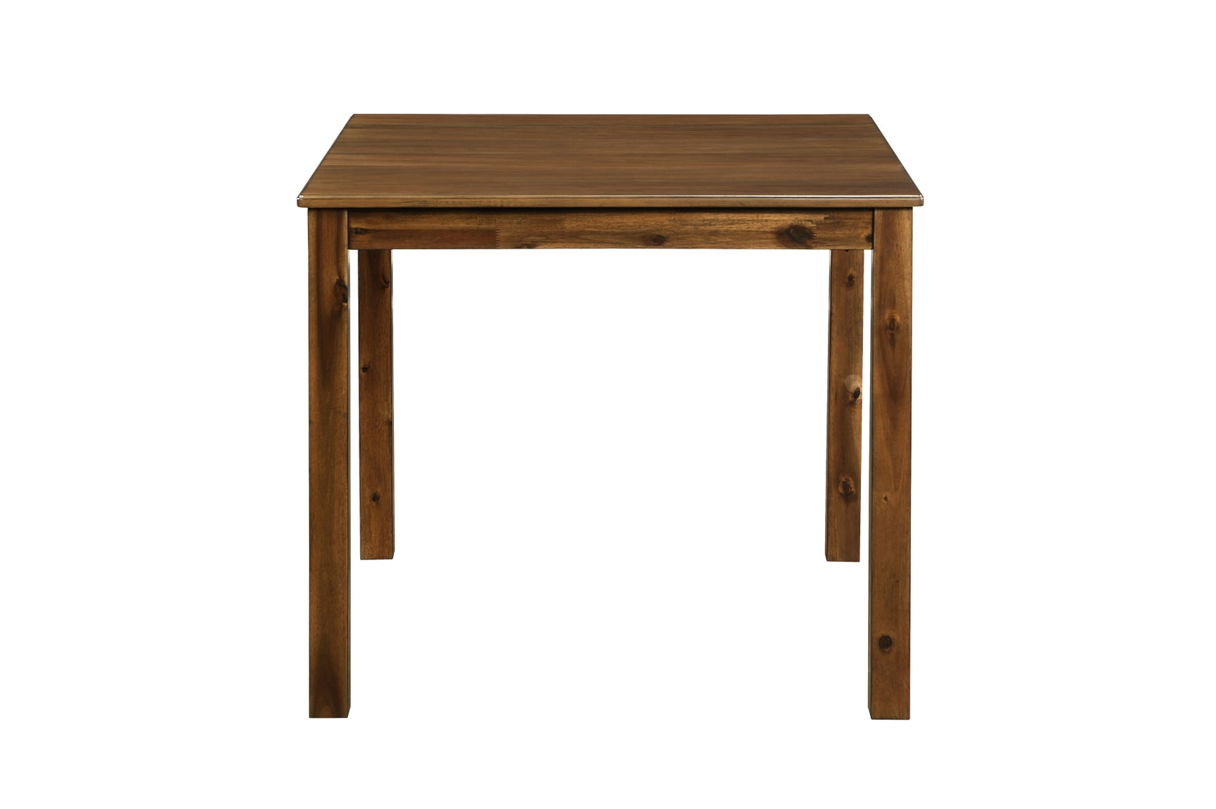 detail view of wood grain texture on Homelegance Stowe Light Brown dining table