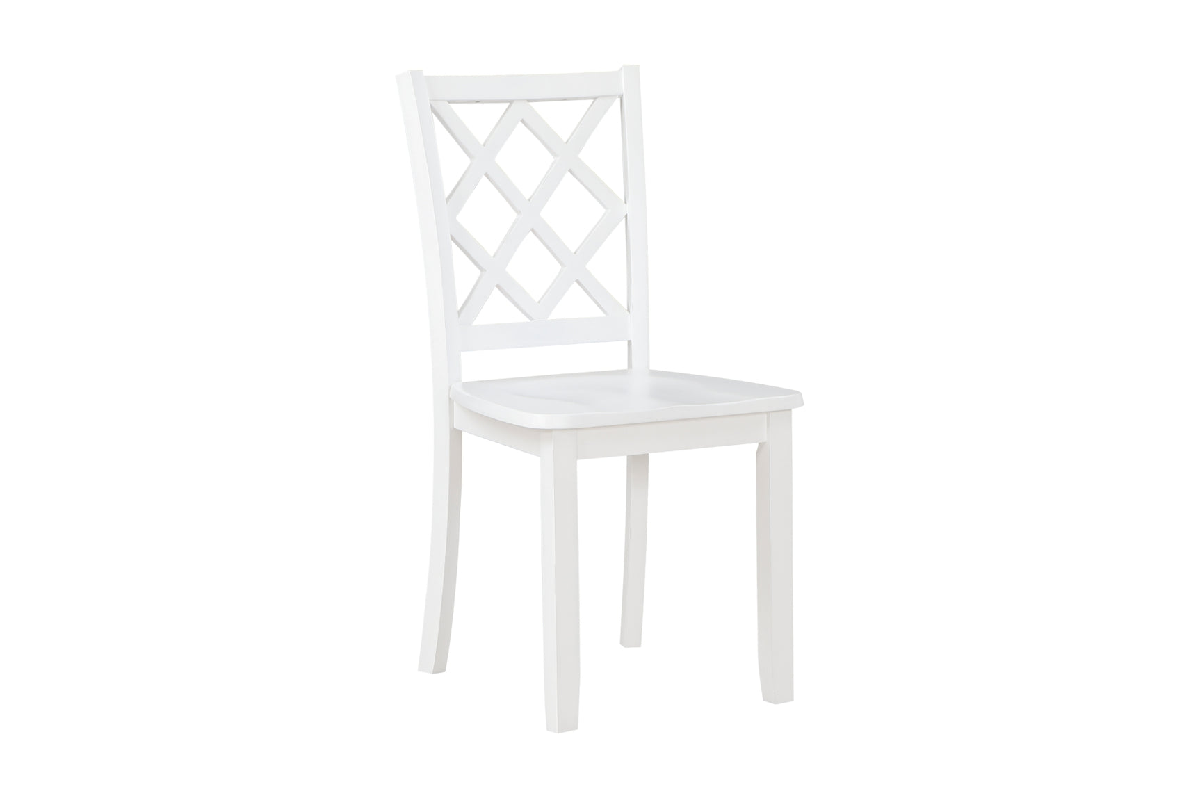 main view of Stowe White dining chair