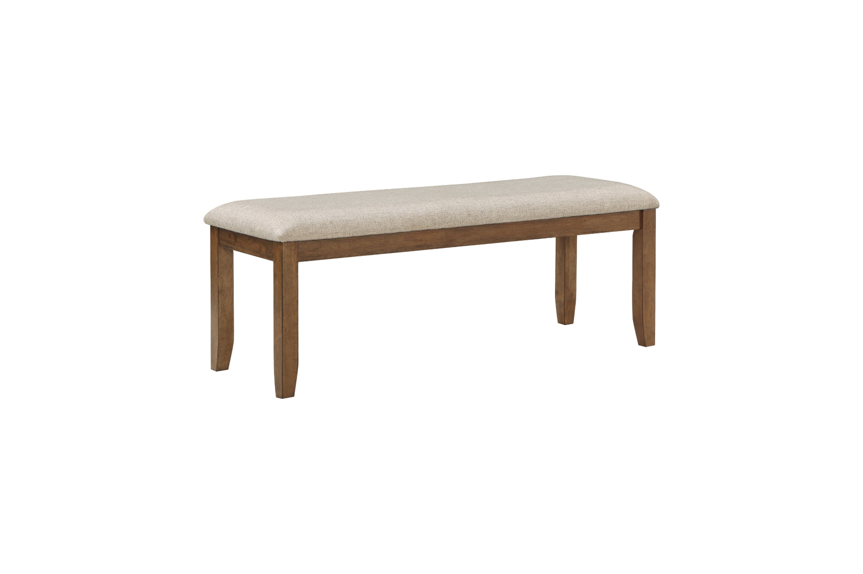 Stowe Dining Brown Dining Room Set fabric and finish swatch
