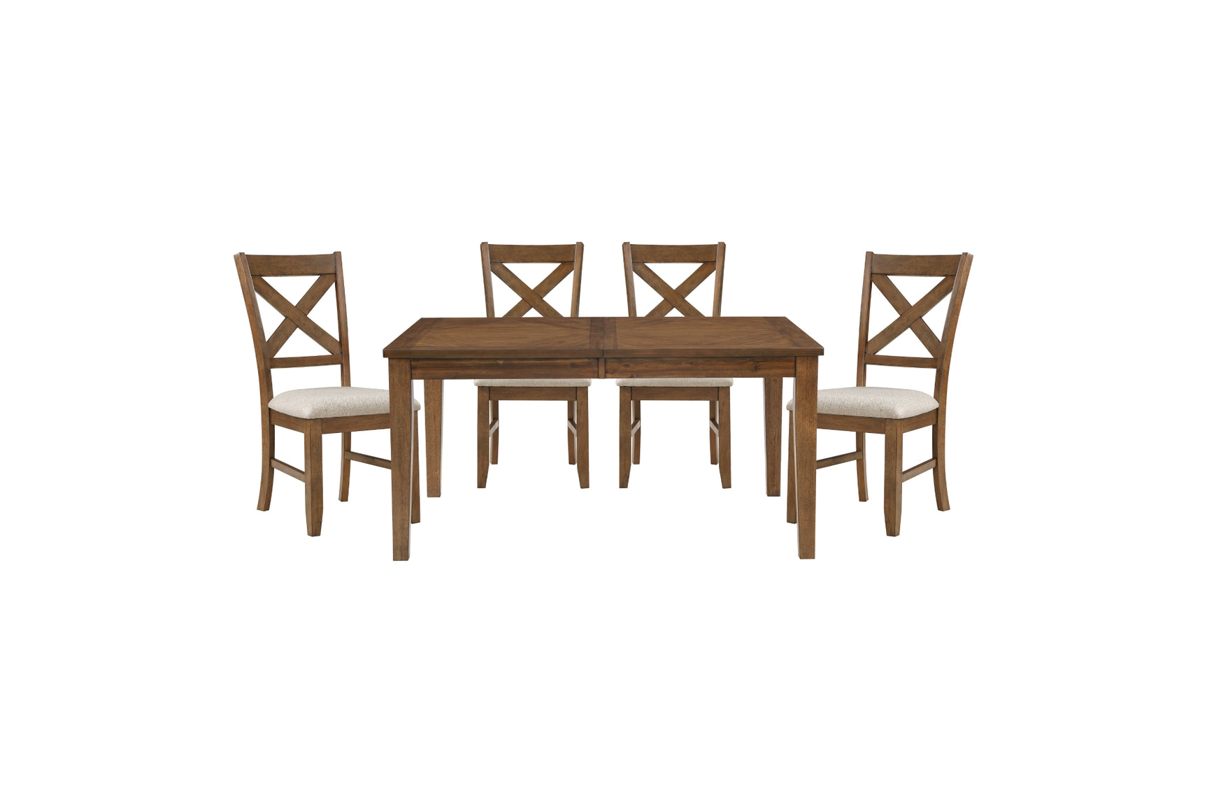 Stowe Dining Brown Dining Room Set bench seating