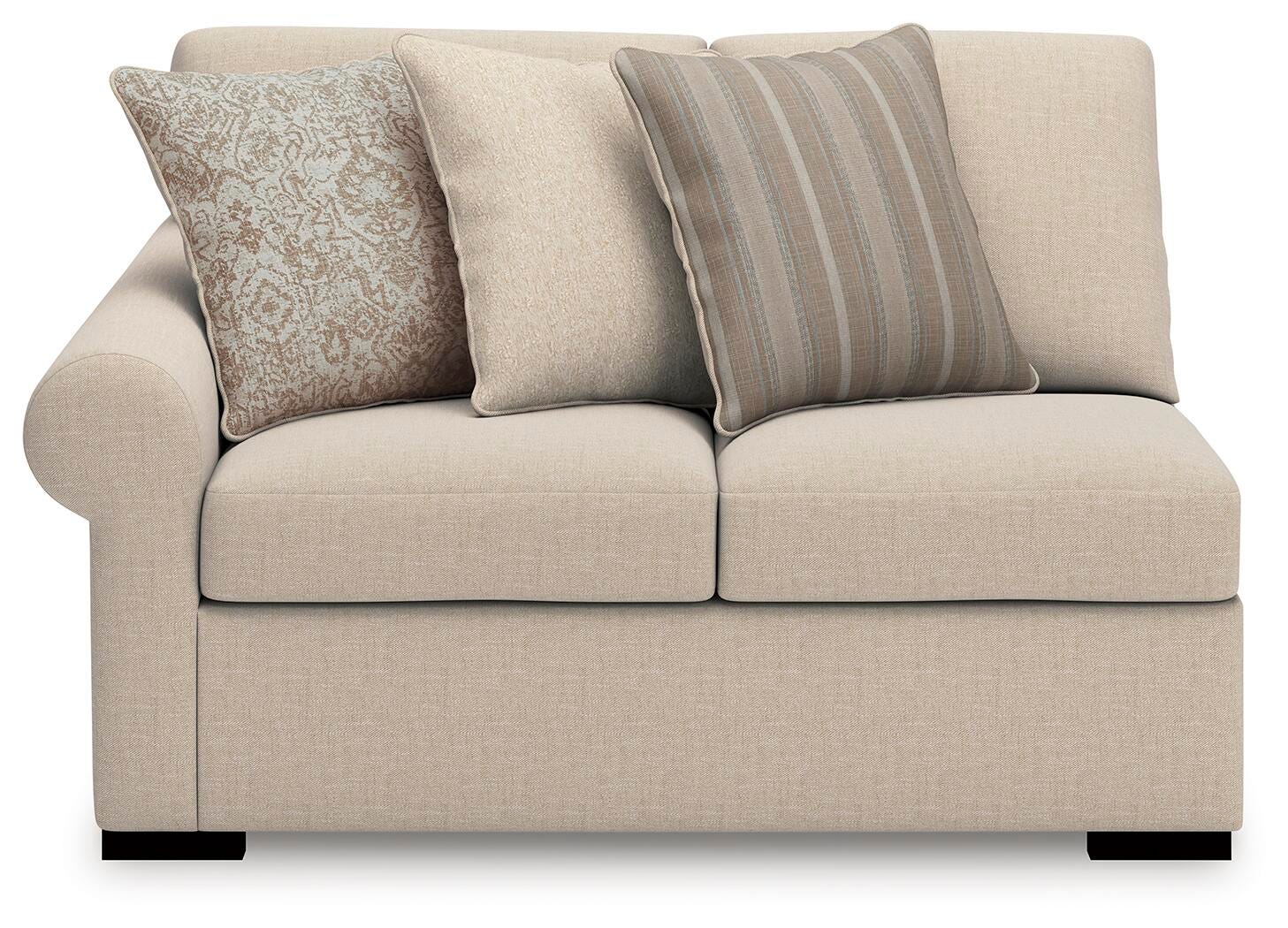 LadyMae Twill 4-Piece Sectional - image 8