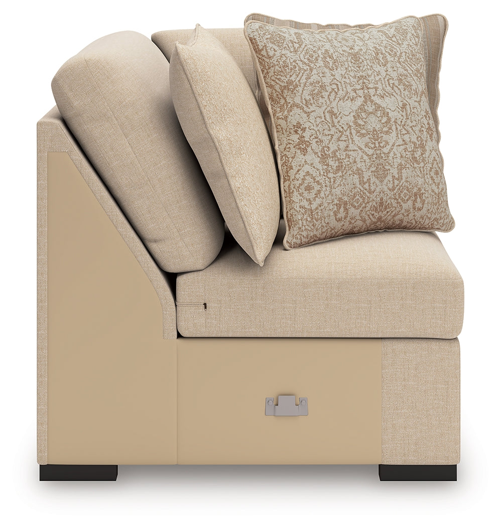 LadyMae Twill 4-Piece Sectional sofa main view