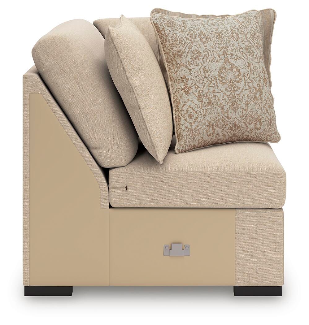 LadyMae Twill 4-Piece Sectional - image 21