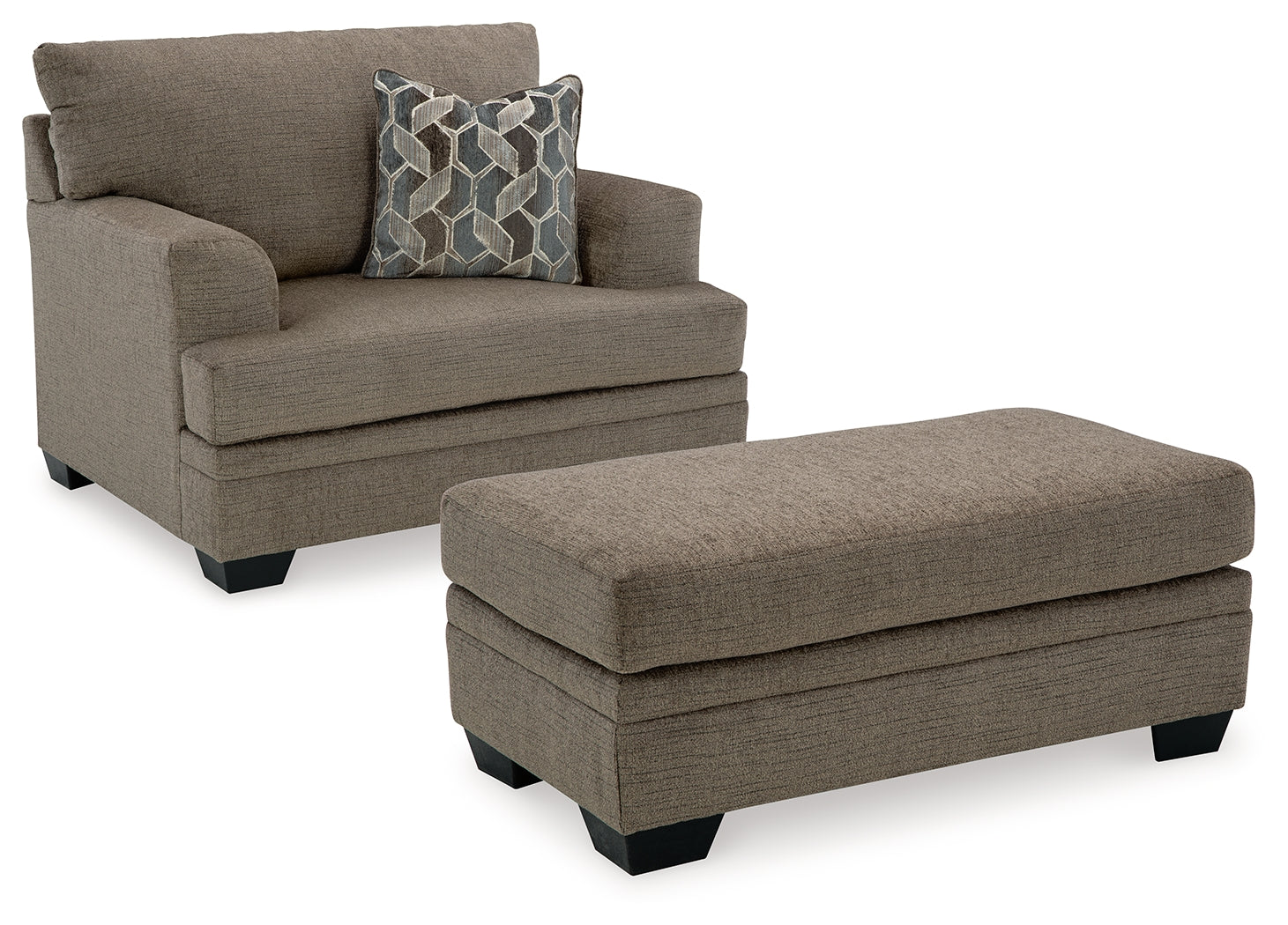 detailed side view of Stonemeade Nutmeg chair
