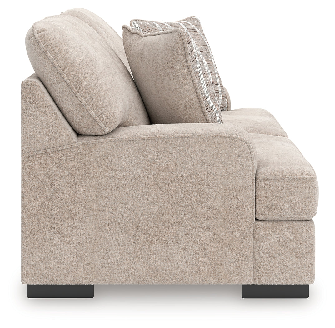 High Profile Loveseat side view profile