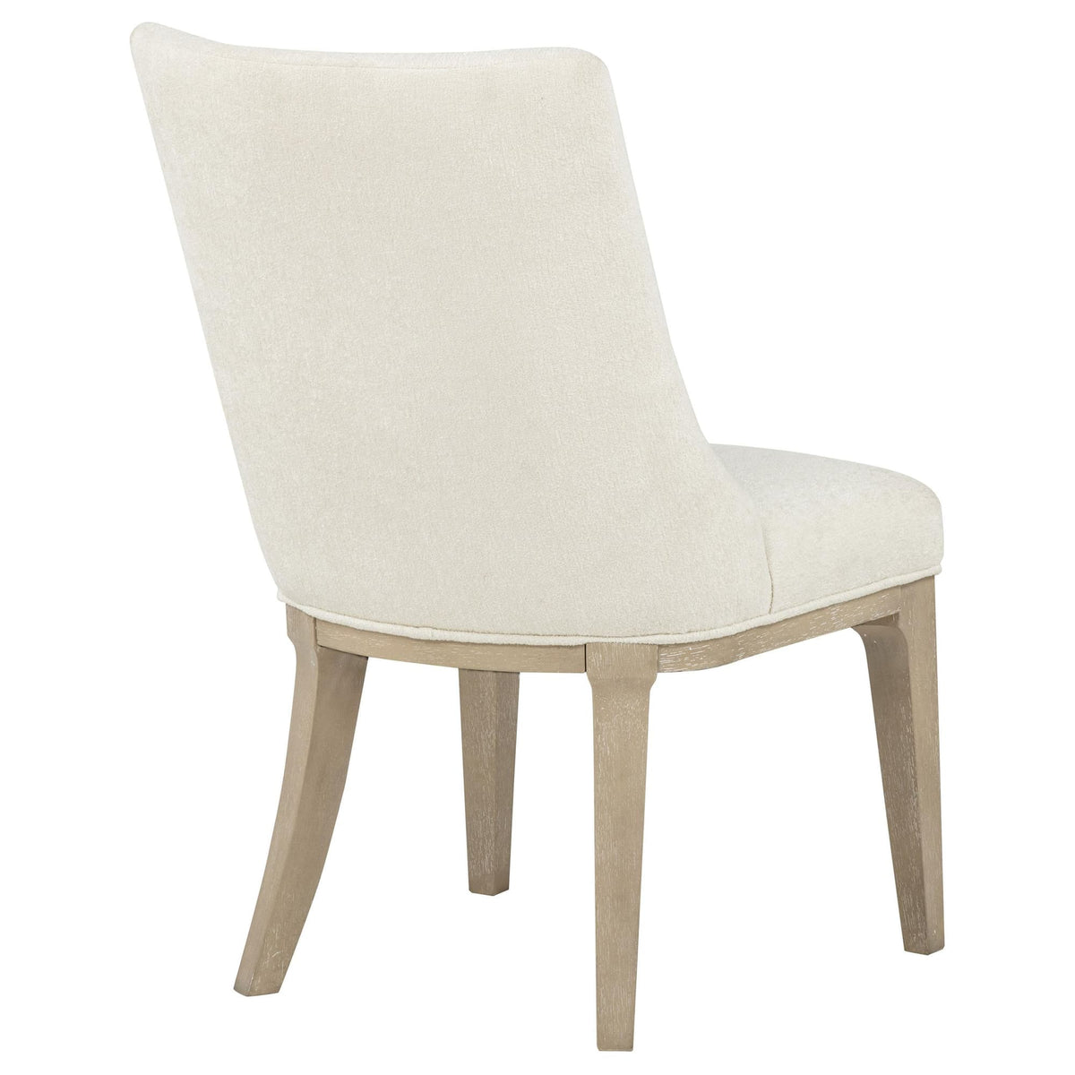 Lucaire Arched Upholstered Dining Side Chair Cream Set of 2 — product image 8