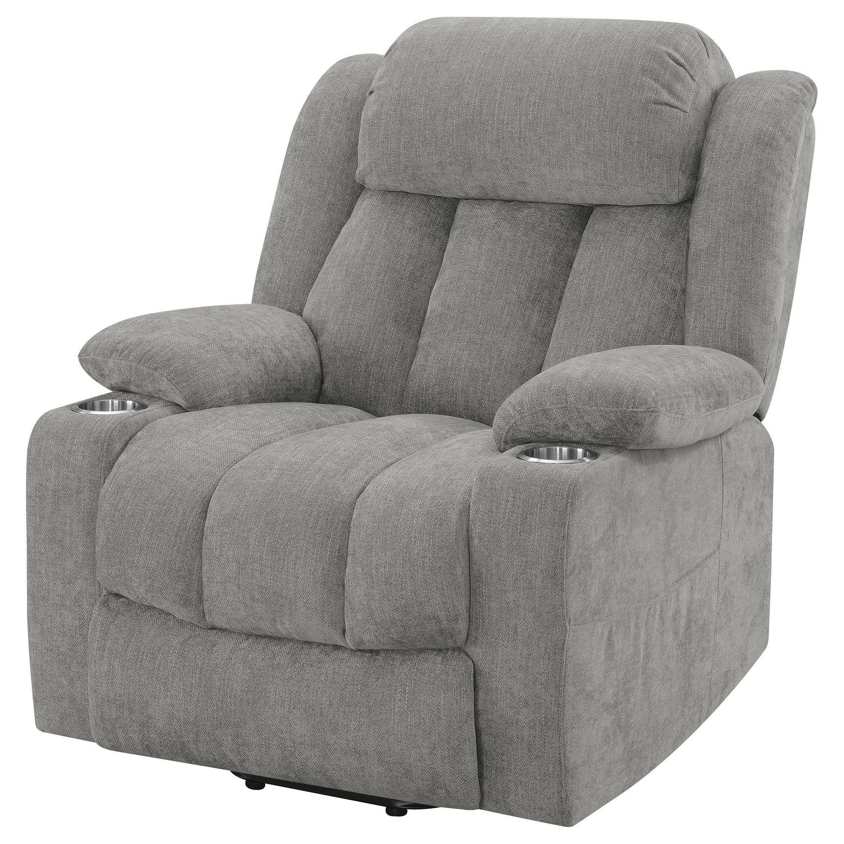 Houston recliner fully reclined side angle