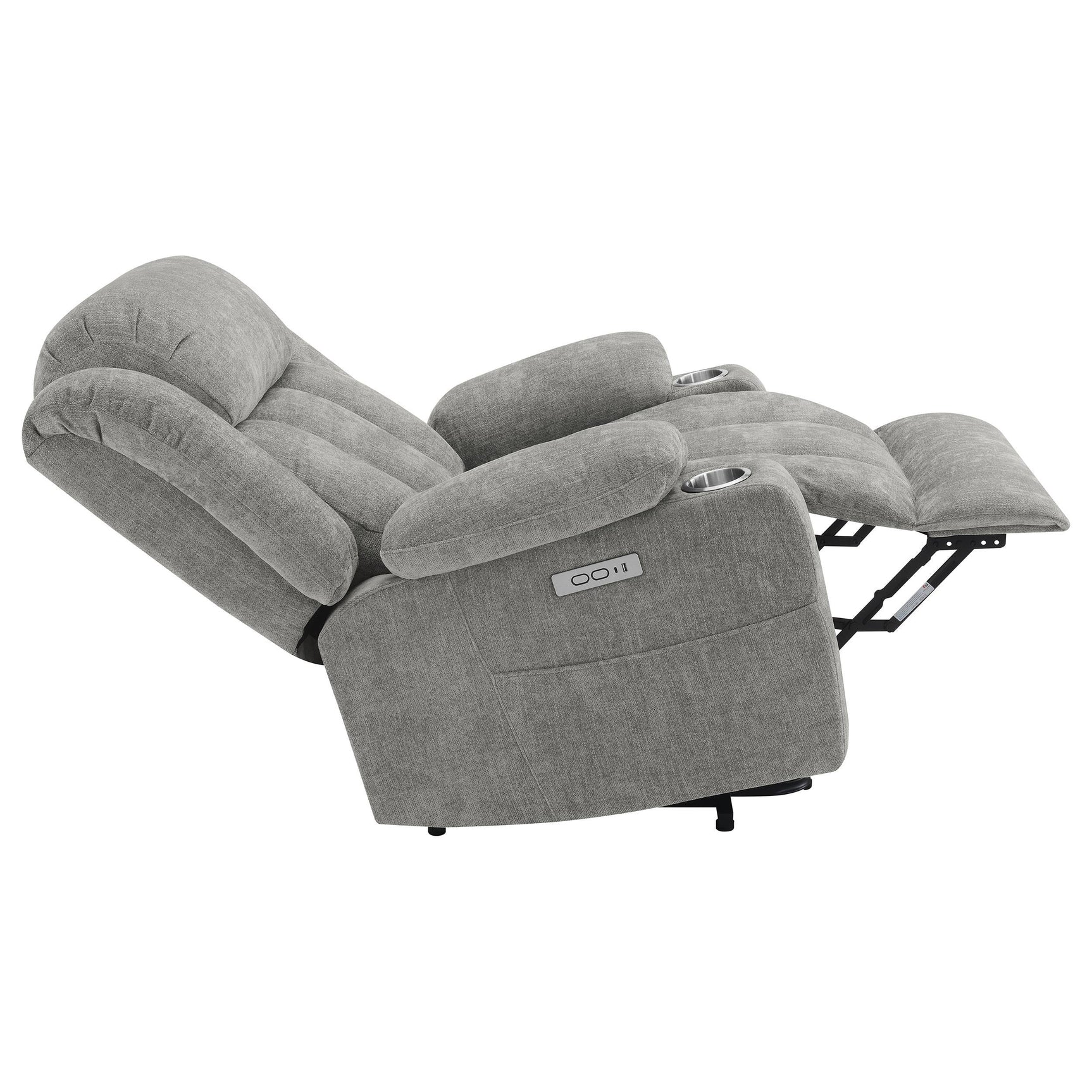 Seat cushion showing pocket coil springs