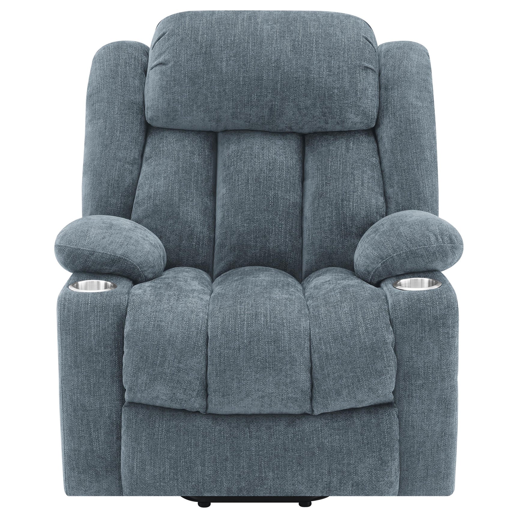 Back view of Houston Upholstered Power Lift Recliner